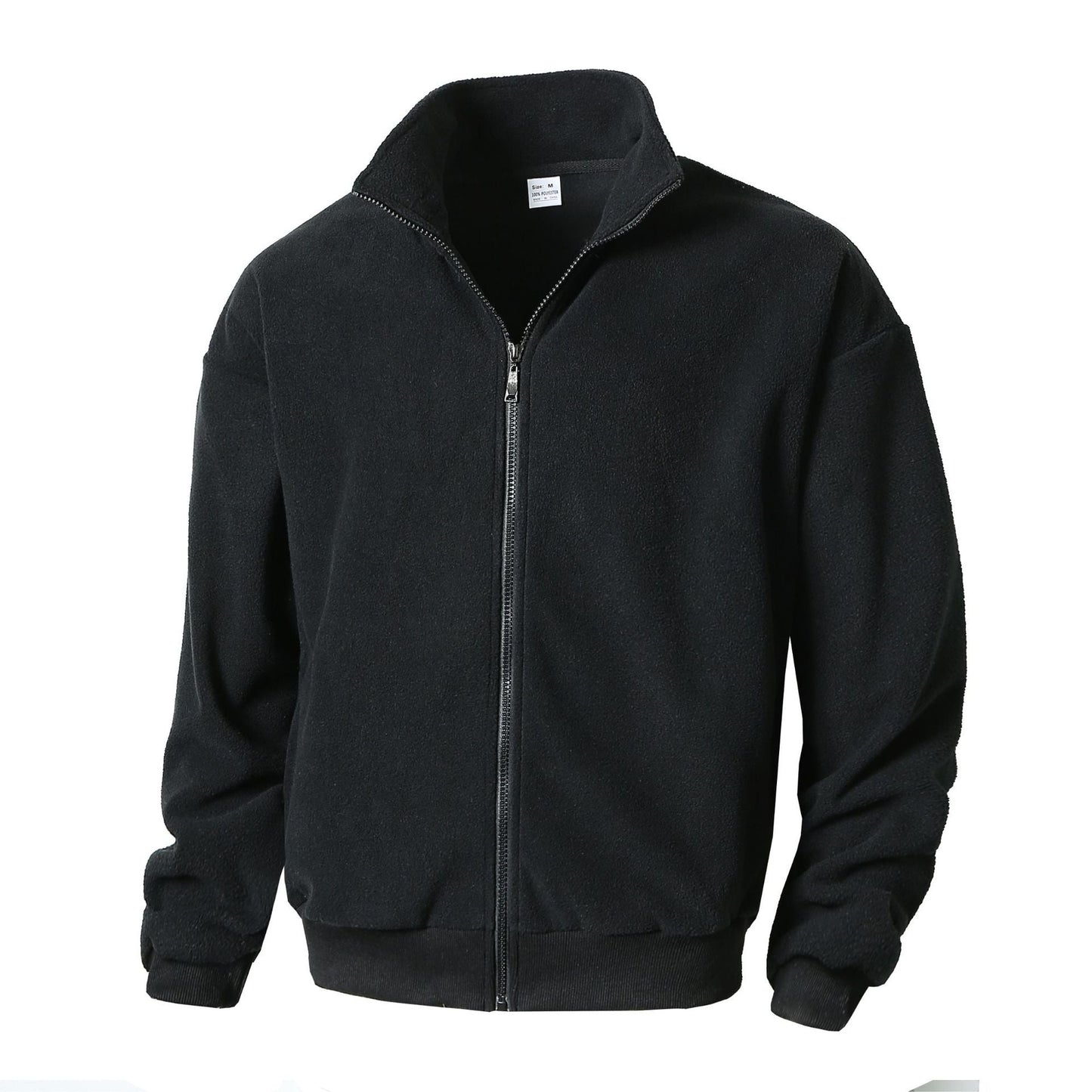 Veste polaire pour homme, col montant, fermeture éclair intégrale Berg-Feldt