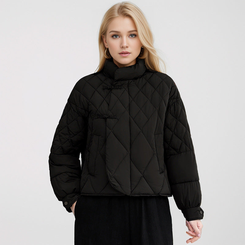 Veste matelassée à col montant pour femme avec boutons-pression pratiques Berg-Feldt