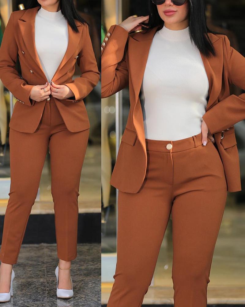 Combinaison de tailleur élégante et confortable Berg-Feldt pour femme