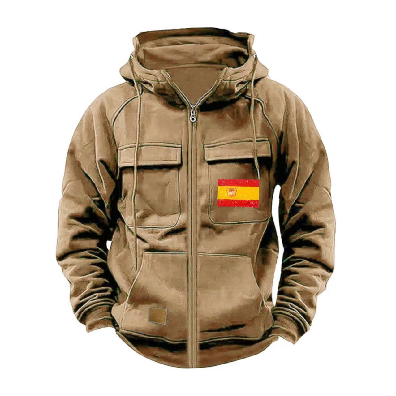 Herren funktionale Jacke mit mehreren Taschen Berg-Feldt