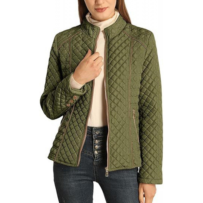 Veste de loisirs matelassée à col montant pour femmes Berg-Feldt
