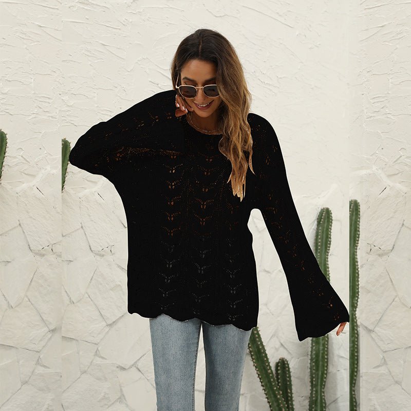 Pull en dentelle bohème pour femme berg-feldt