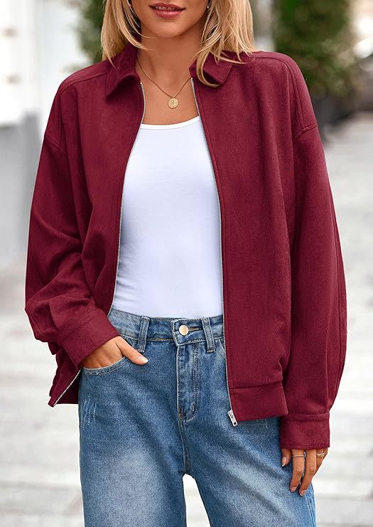 Veste de transition décontractée pour femme avec col montant et fermeture éclair Berg-Feldt