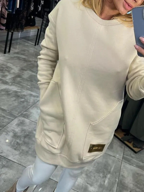 Robe pull oversize décontractée pour femme berg-feldt