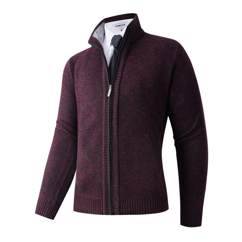 Cardigan stylé pour homme, col montant et poches pratiques, Berg-Feldt