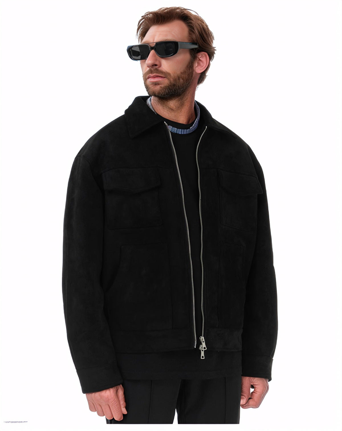 Veste de transition pour hommes élégante et confortable avec de grandes poches Berg-Feldt