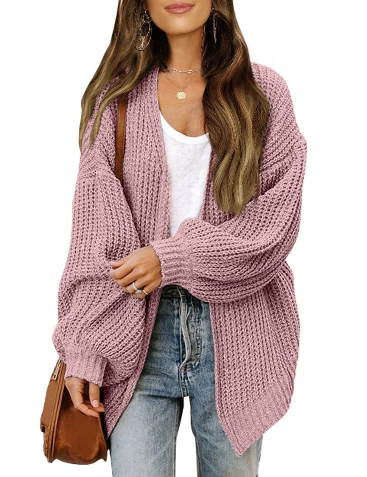 Damen-Cardigan en tricot coupe ample Berg-Feldt