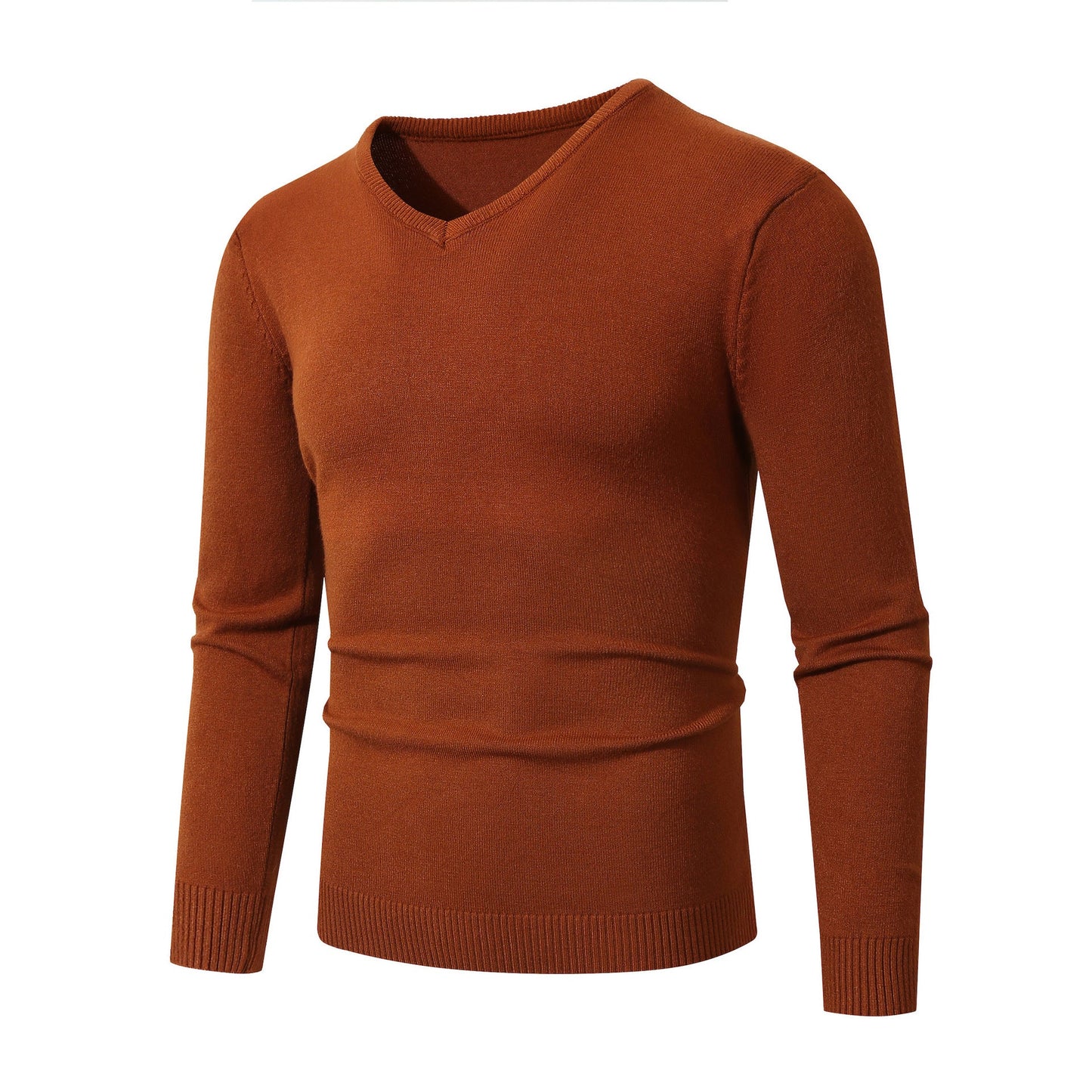 Herren V-Ausschnitt Feinstrickpullover Berg-Feldt