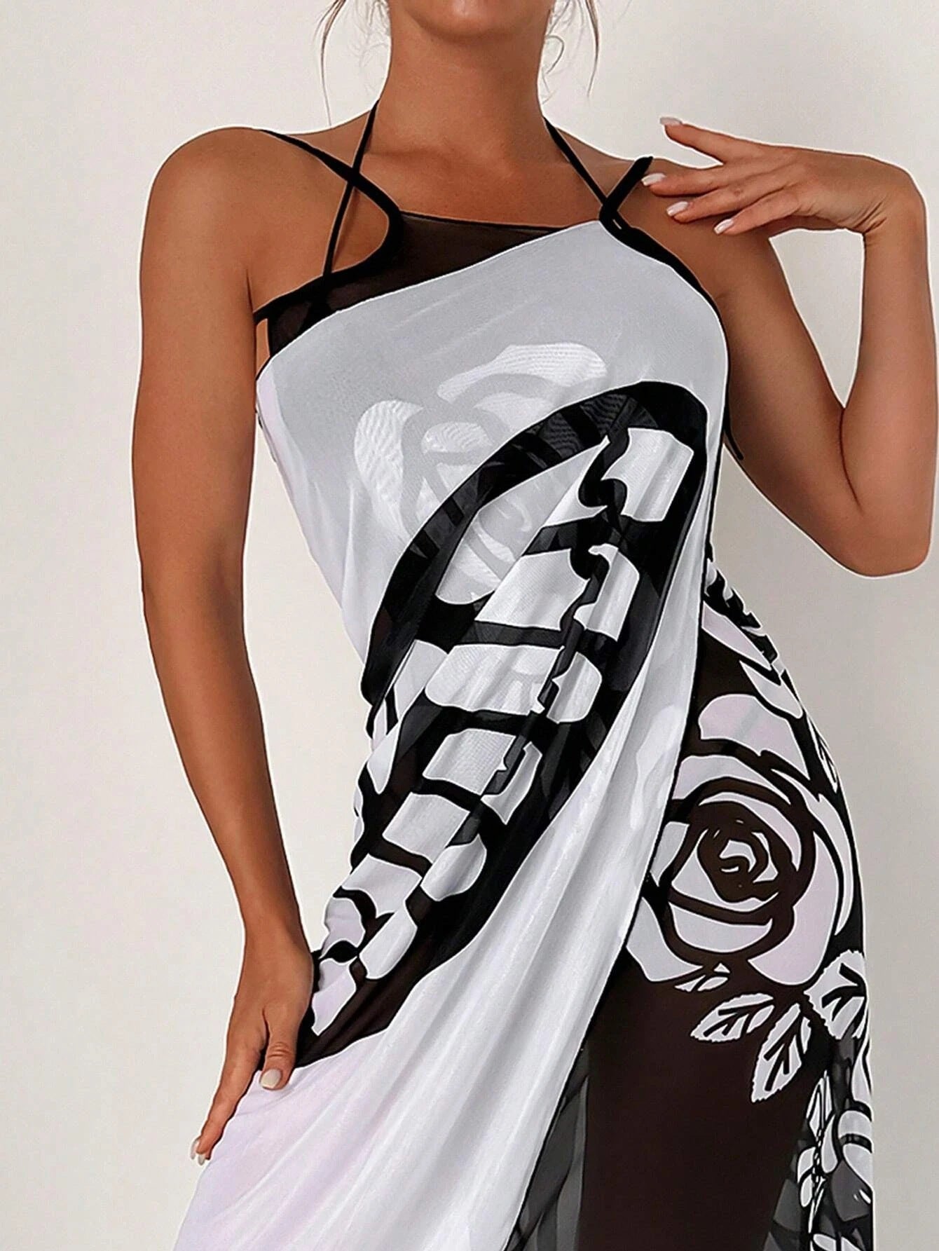 Berg-Feldt Maillot de bain une pièce pour femme à motif floral