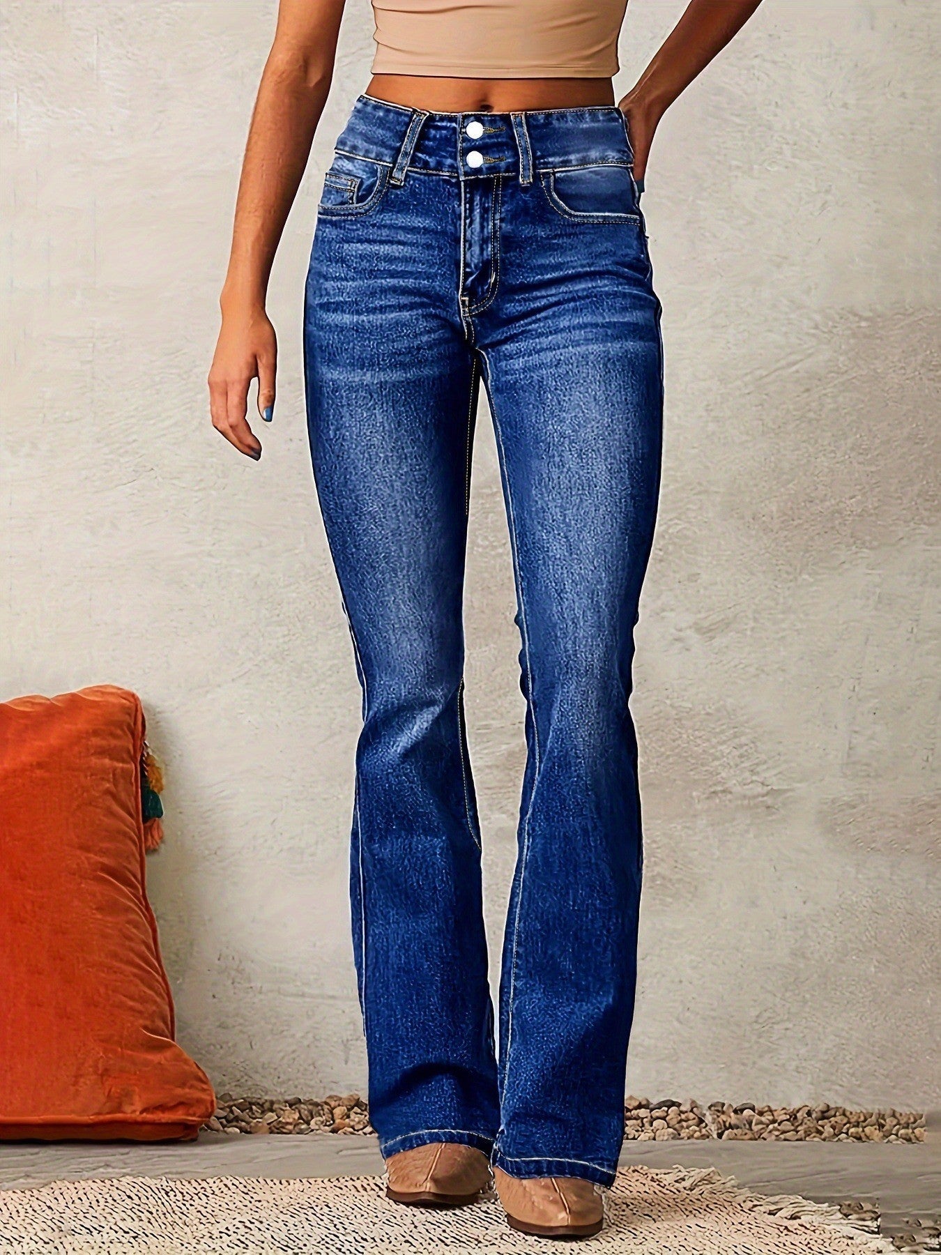 Damen Flared Jeans Berg-Feldt
