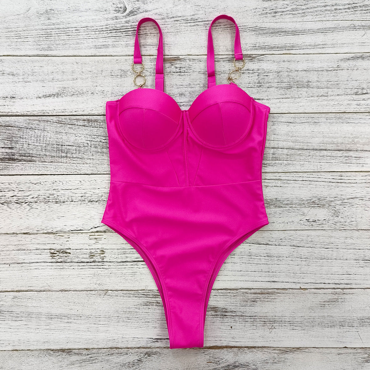 Maillot de bain push-up Berg-Feldt pour femme avec bretelles réglables