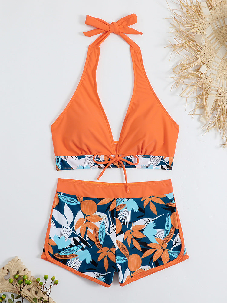 Ensemble bikini pour femme, haut réglable et bas imprimé mode, berg-feldt
