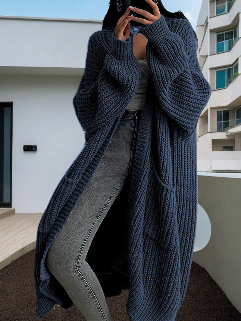 Cardigan tricoté ample pour femme avec grandes poches Berg-Feldt