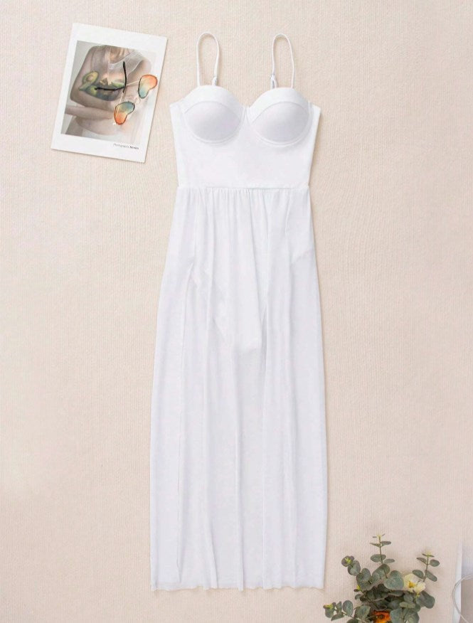 Élégante robe de plage pour femme avec bustier de qualité supérieure de berg-feldt