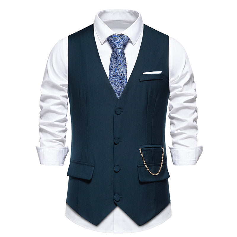Gilet de costume élégant pour homme avec poches pratiques et design tendance Berg-Feldt