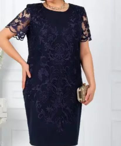 Damen Robe élégante en dentelle florale Berg-Feldt