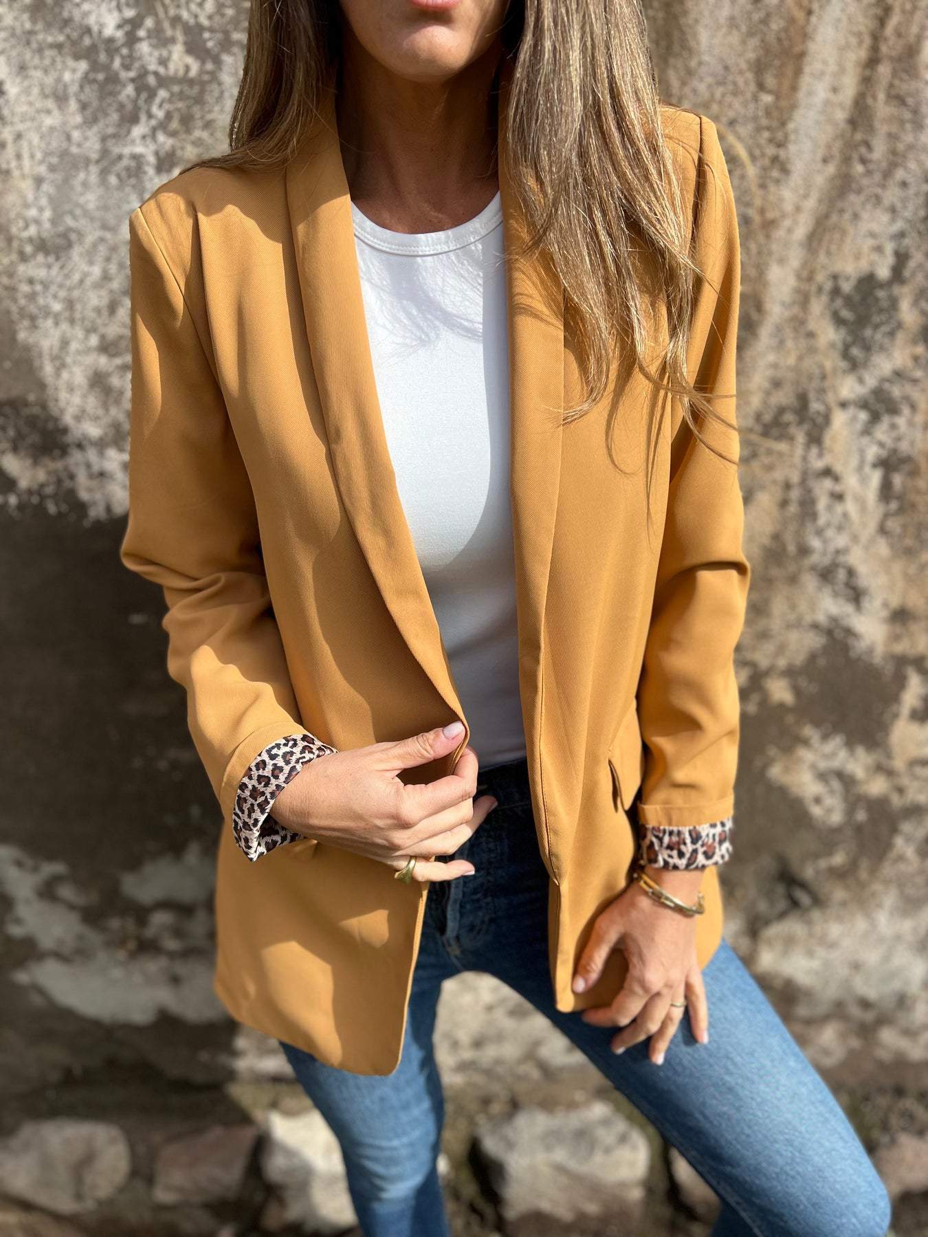 Berg-Feldt | Blazer avec doublure imprimée léopard