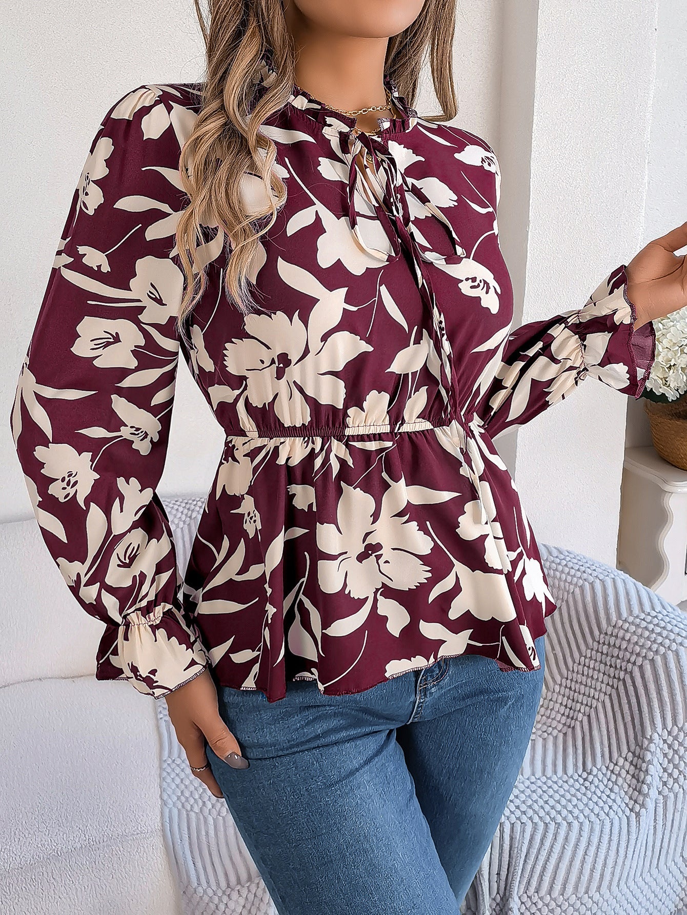 Chemisier pour femme à motif floral berg-feldt