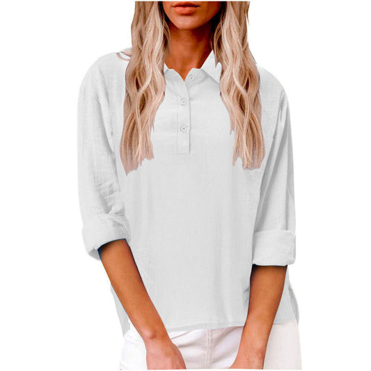 Women's Relaxed Fit Button-Down Shirt by berg-feldt
 - berg-feldt