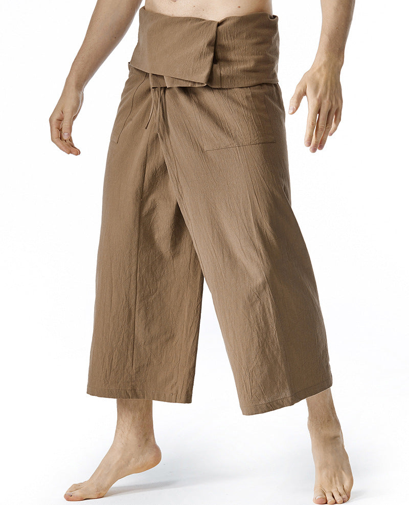 Herren lässige Bundfaltenhose mit praktischen Seitentaschen Berg-Feldt
