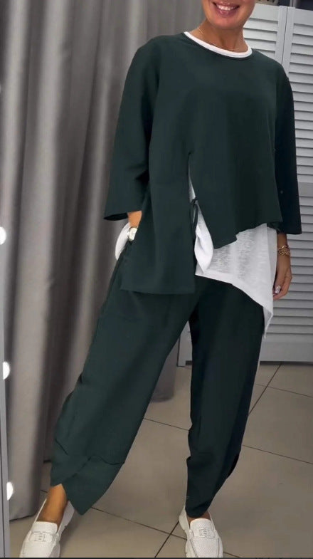 Damen-ensemble décontracté pour la maison avec accents mode Berg-Feldt