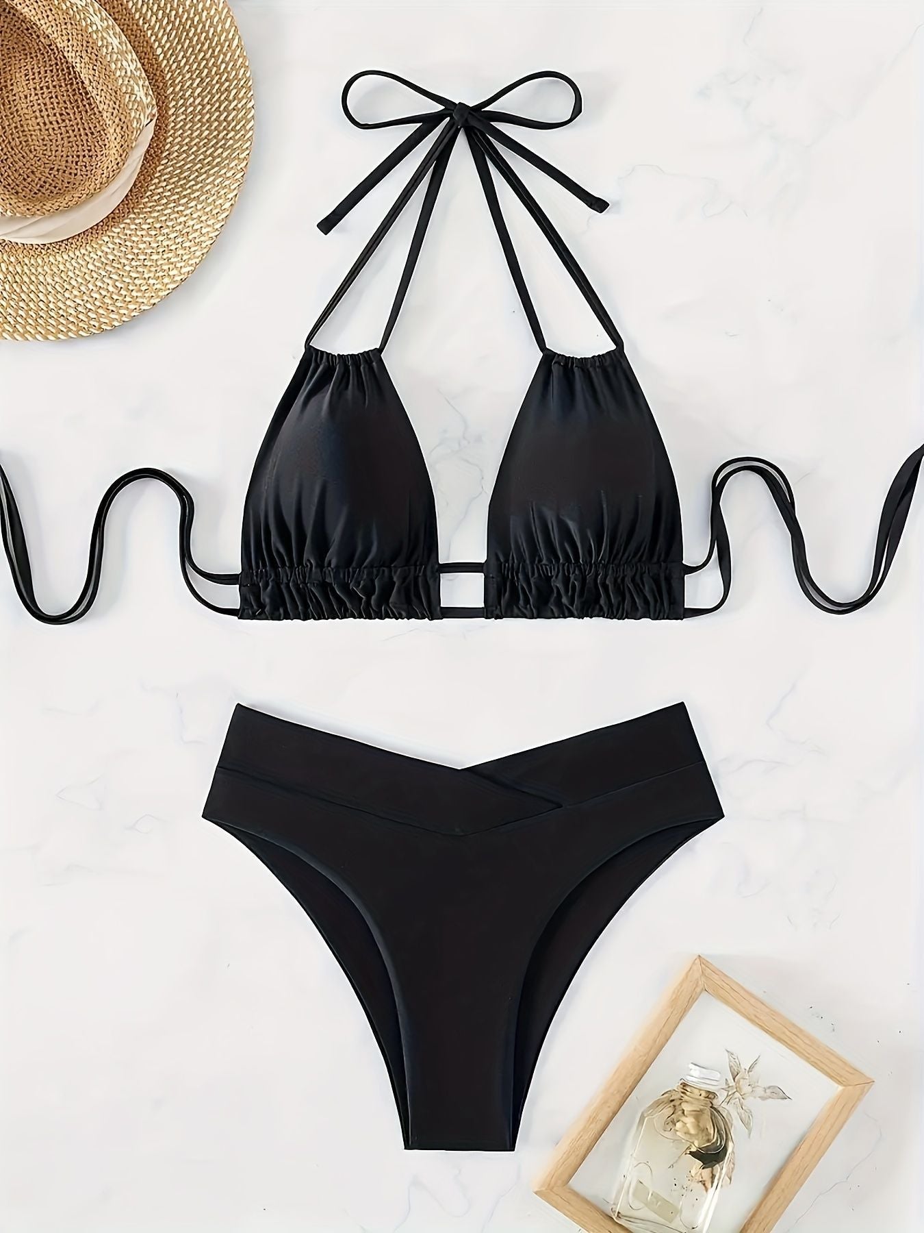 Ensemble de bikini taille haute Berg-Feldt pour femme