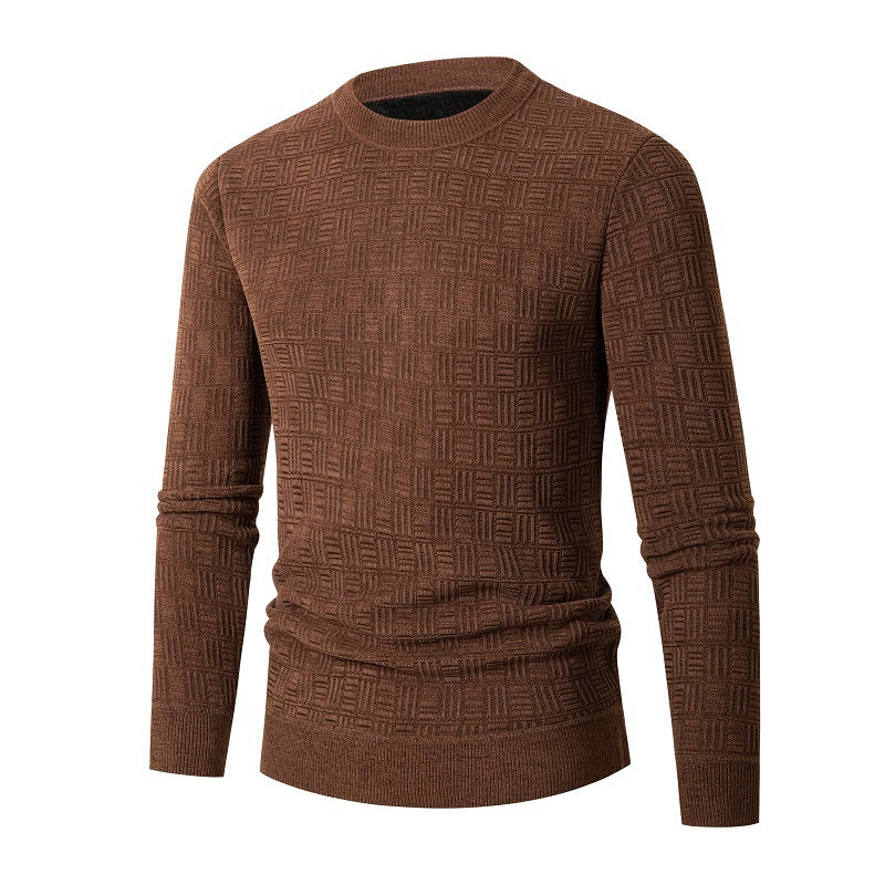Herren modischer Strickpullover mit einzigartigem Strukturdesign Berg-Feldt