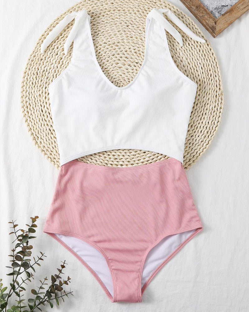 Ensemble bikini femme deux pièces avec haut ajustable et taille haute berg-feldt