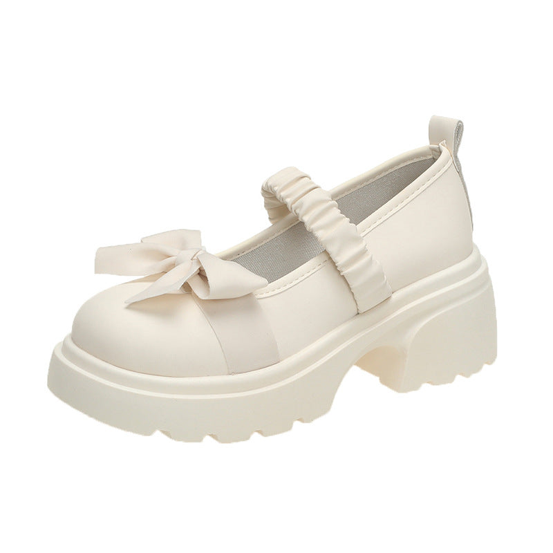 Ballerines Femme Berg-feldt avec Semelle Épaisse et Nœud