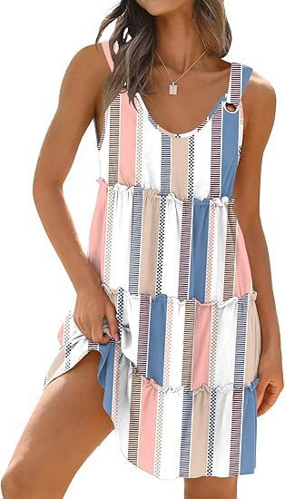 Robe de plage femme berg-feldt à décolleté plongeant et motifs fantaisie