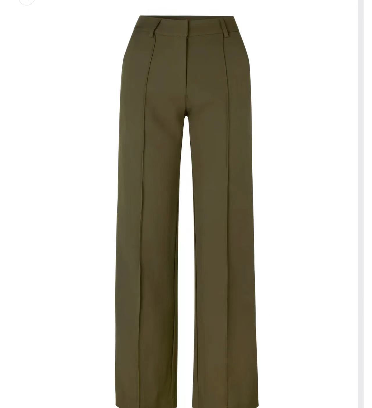 Pantalon femme berg-feldt moulant, élégant et taille haute