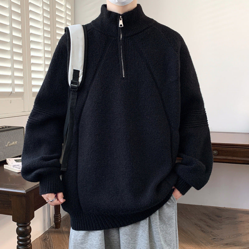 Sweat-shirt à capuche pour femme, col haut et fermeture éclair pratique Berg-Feldt