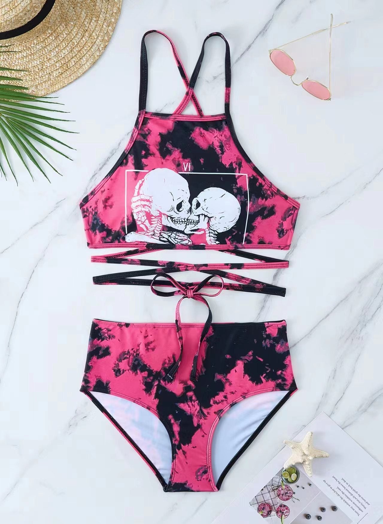 Bikini pour femme avec détails originaux et bretelles réglables de berg-feldt
