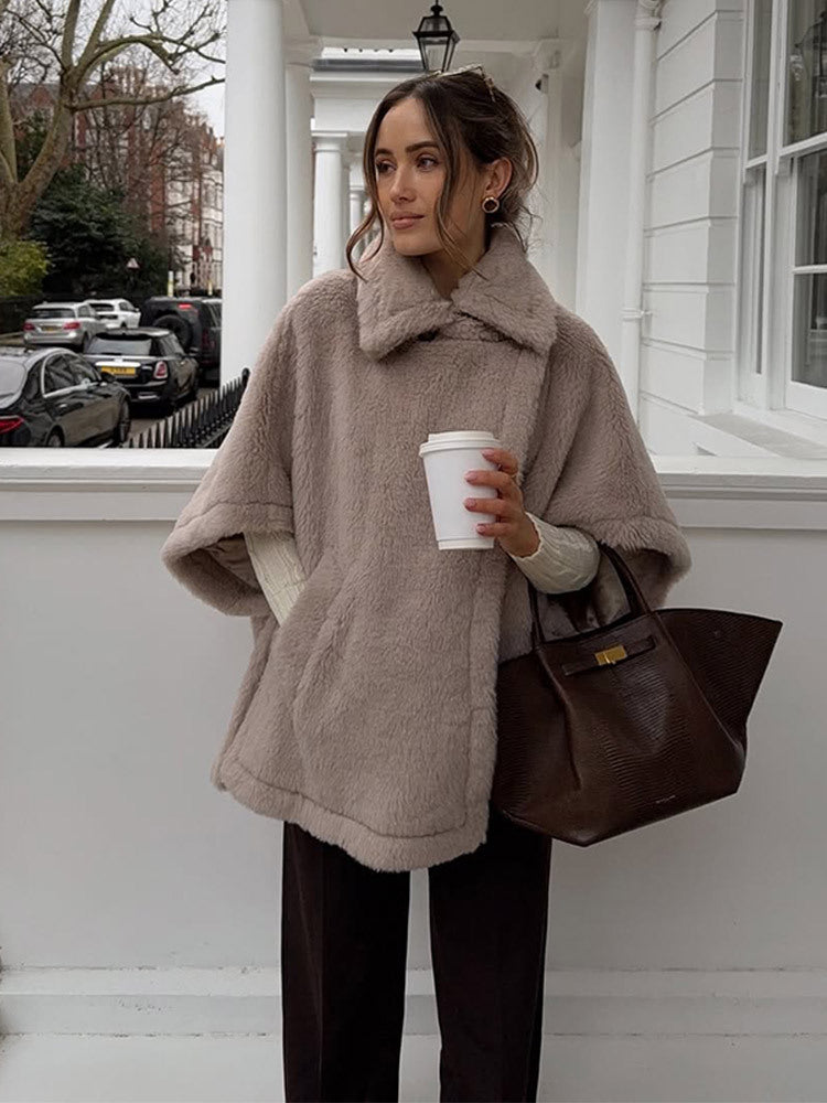 Poncho douillet pour femmes Berg-Feldt