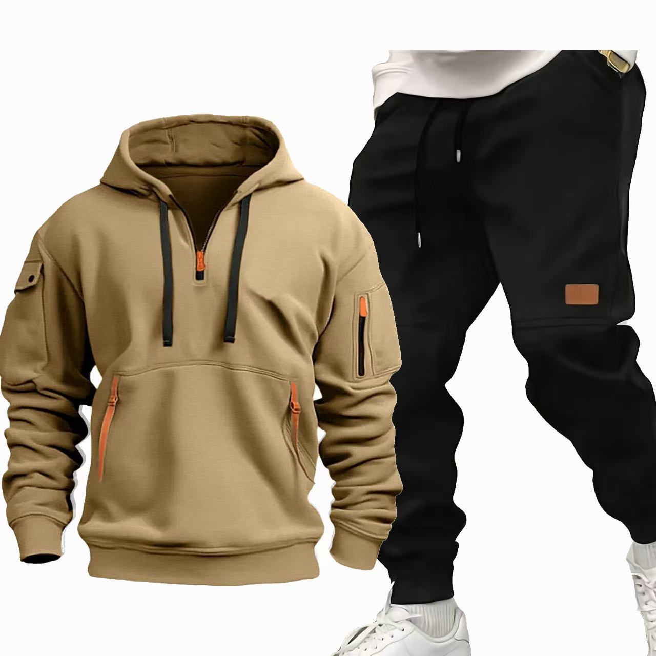 Herren Funktions-Hoodie und Jogginghose Set Berg-Feldt