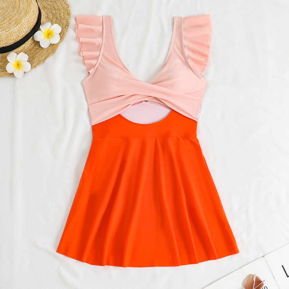 Maillot de bain croisé et froncé Berg-feldt pour femmes