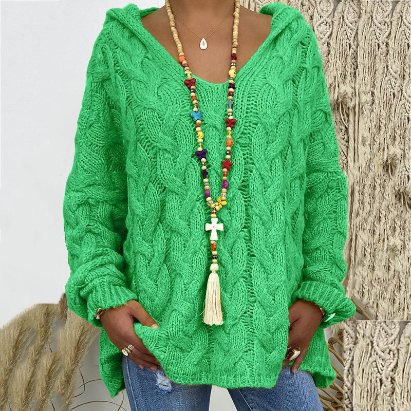Sweat à capuche en V style Capri