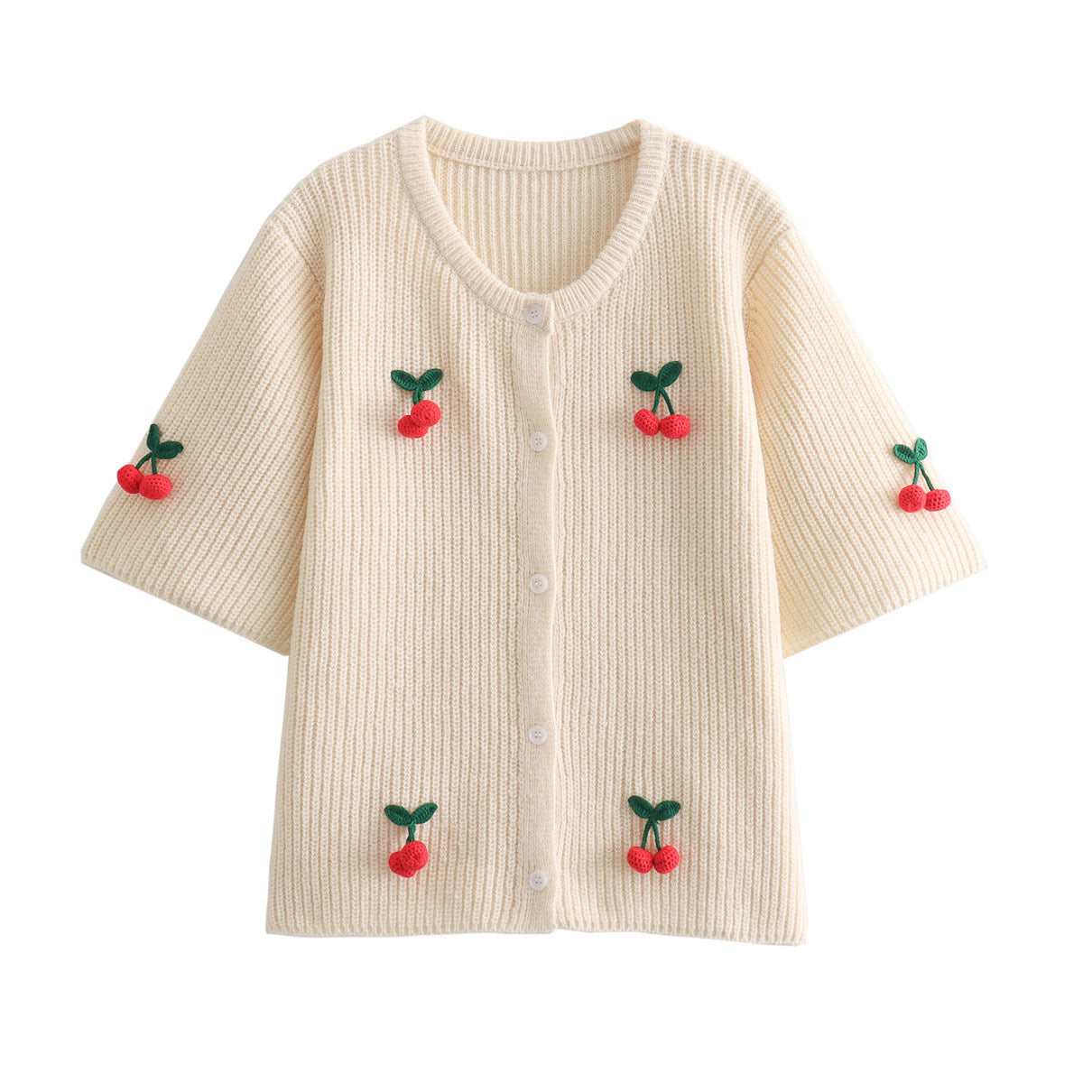 Women's Embroidered Ribbed Cardigan berg-feldt
