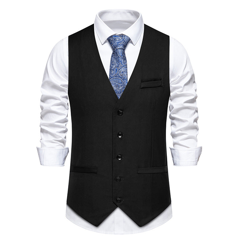 Herren elegante Anzugweste mit feiner Struktur und hochwertigem Material Berg-Feldt