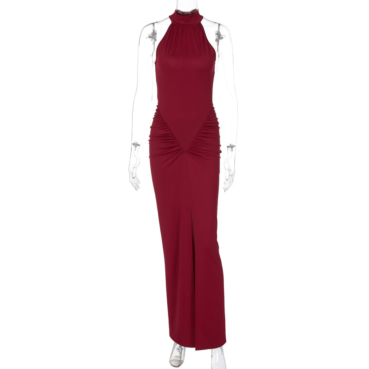 Maxi-robe femme élégante avec coupe asymétrique et drapé raffiné par berg-feldt