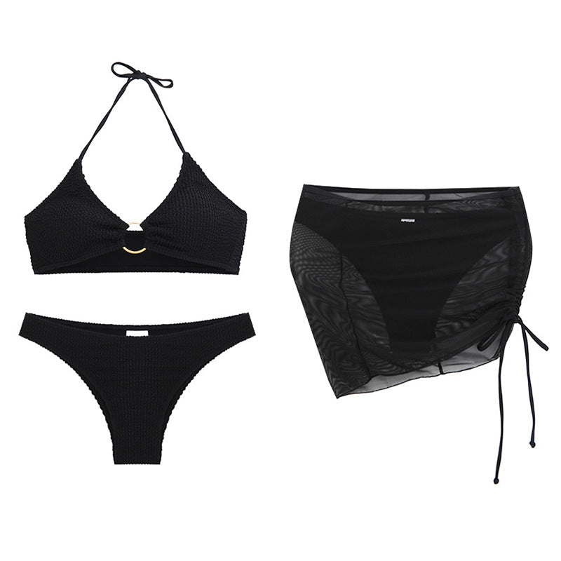 Elegantes Damen Bikini-Set mit transparenter Abdeckung von berg-feldt