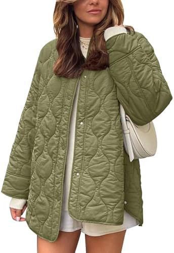 Damen Steppjacke décontractée avec poches pratiques et coupe décontractée Berg-Feldt