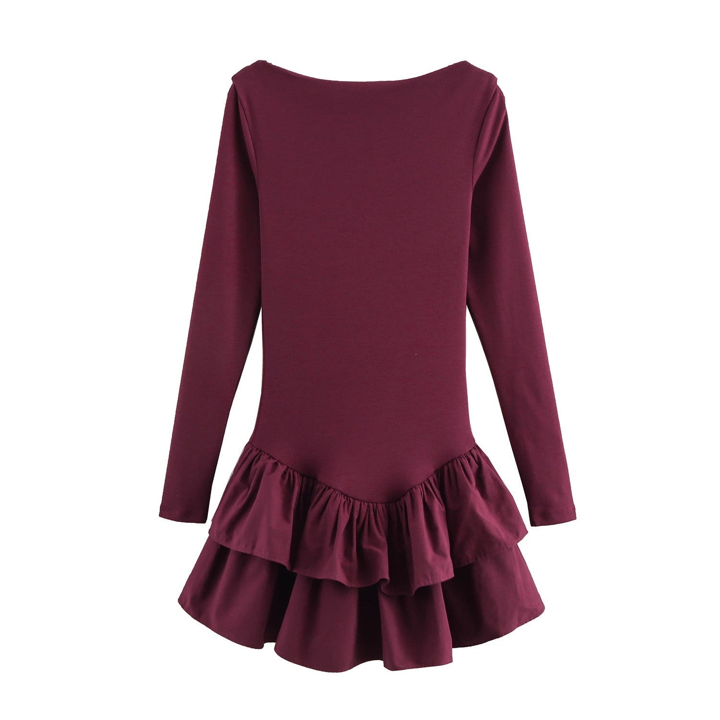 Robe patineuse Berg-Feldt pour femme avec volants évasés