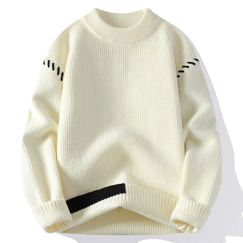 Damen Grobstrickpullover mit innovativem Design und dekorativen Details Berg-Feldt