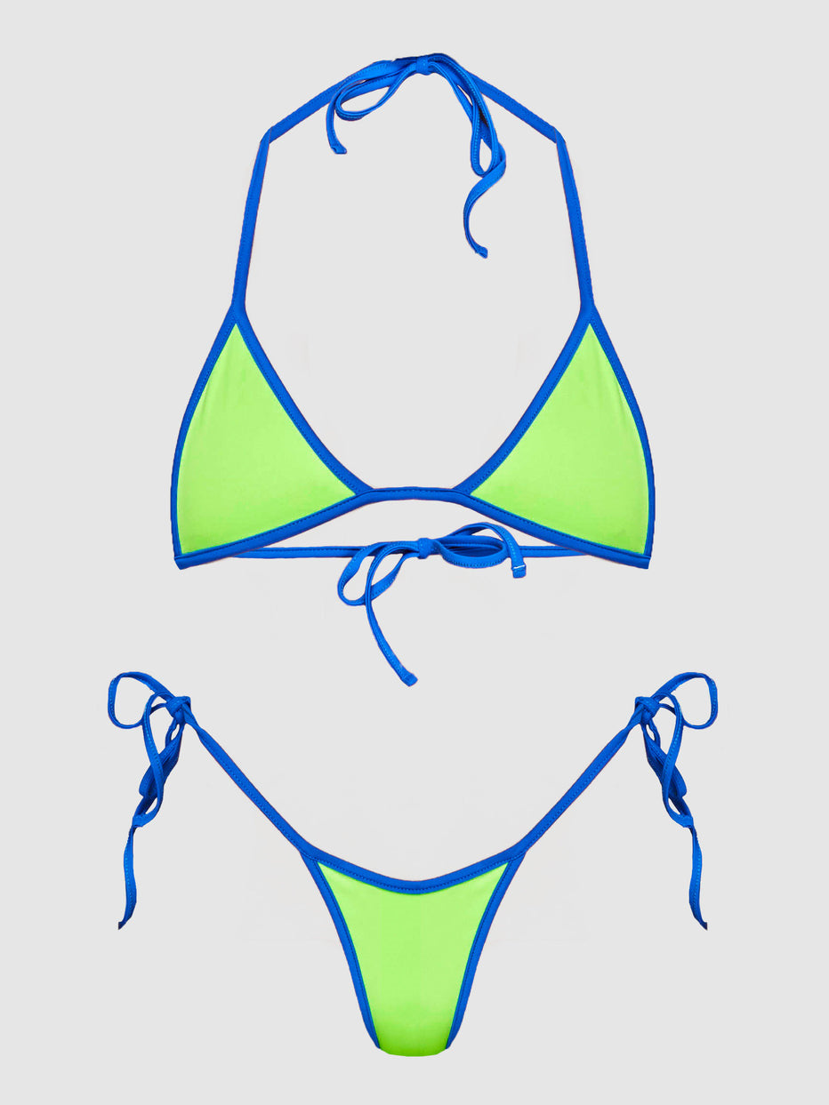 Ensemble de bikini à bretelles ajustables de berg-feldt (Tanga pour femmes)