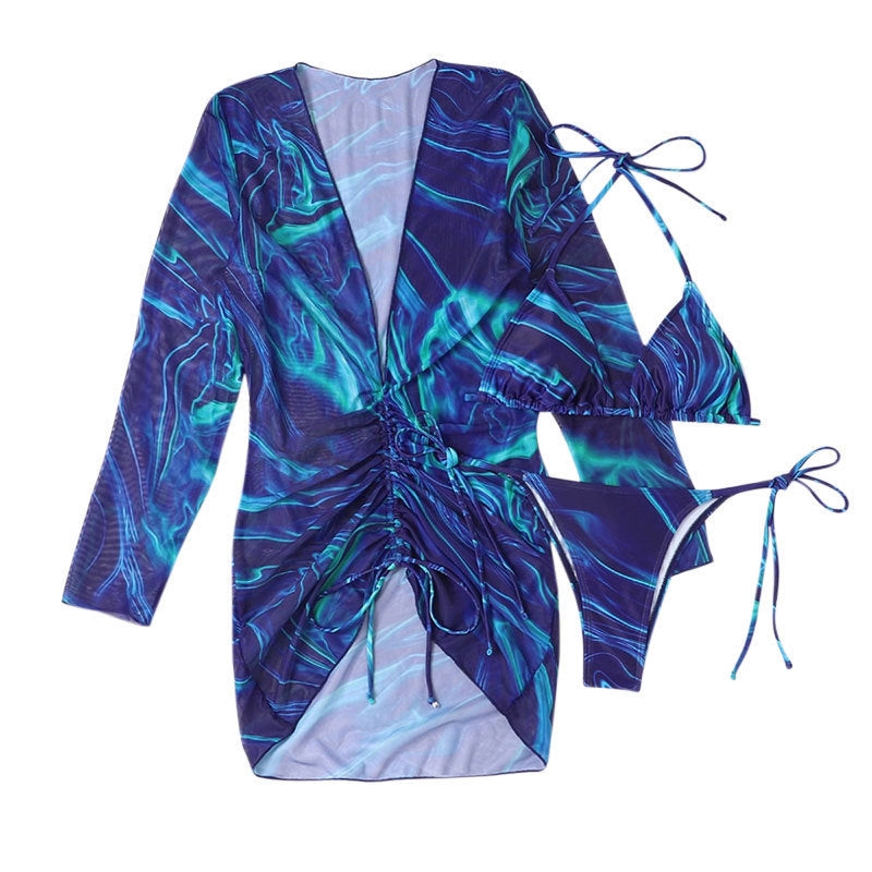 Ensemble de maillots de bain Berg-Feldt pour femme : maillot de bain et kaftan au design tendance