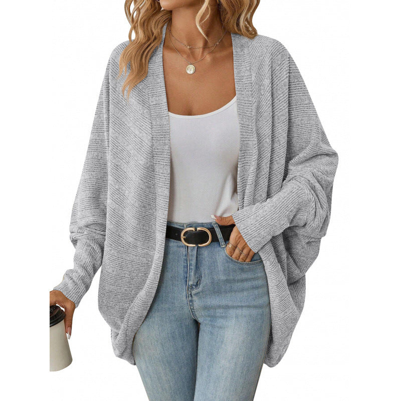 Cardigan décontracté coupe oversize avec manches amples Berg-Feldt pour femmes