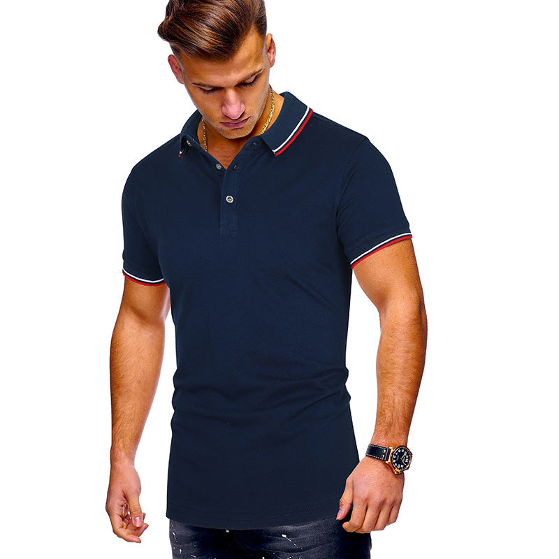Herren Poloshirt mit modernen Akzenten Berg-Feldt