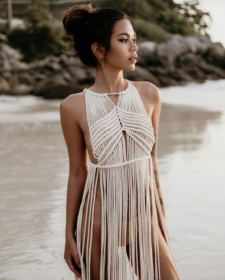 Haut pour femme Berg-Feldt à franges