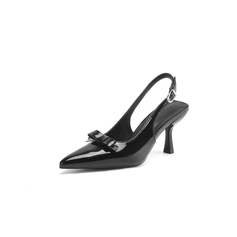 Escarpins Slingback Berg-Feldt pour femme avec bout pointu et nœud 1750061774